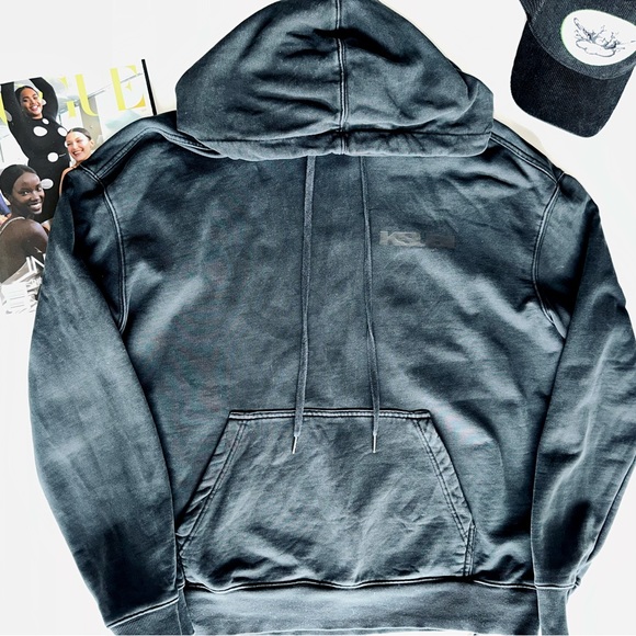 KSUBI Sign of the Times Biggie Hoodie Washed Black - Picture 2 of 4